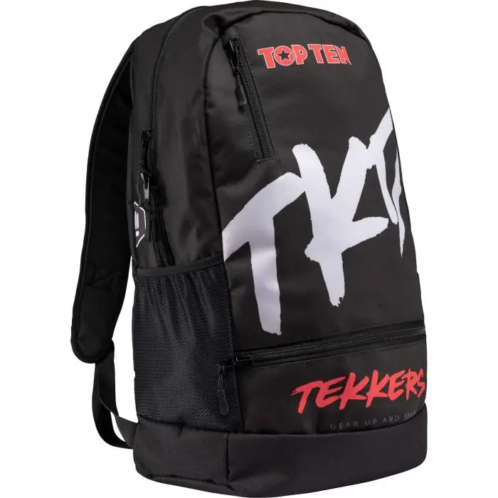Backpack “TKD Tekkers” - black, 58 cm x 34 cm x 26 cm, 45L