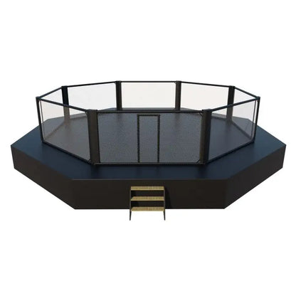 MMA Cage with sidewalk