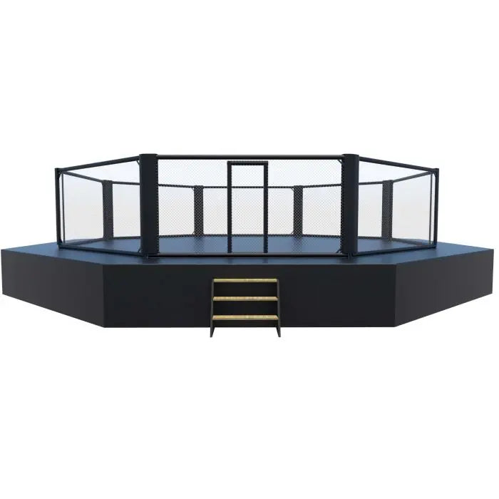 MMA Cage with sidewalk