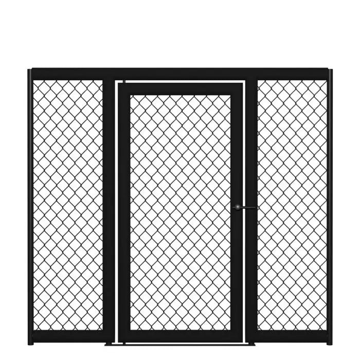 Panel with door for MMA Cage