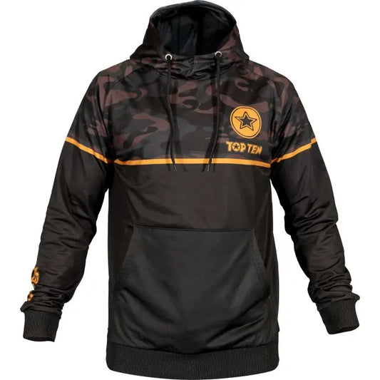 Hoodie “Black Force” Camouflage