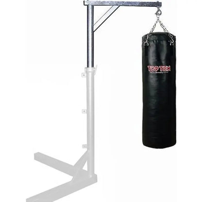 Punching bag suspension for training ring