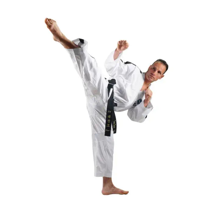 Taekwon-Do Instructor Dobok “Premium Gold” (4th - 6th Dan) (ITF approved)